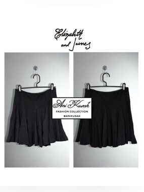 Elizabeth and James Pleated Mini Skirt